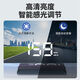 Yusenyi car head-up display HUD speedometer truck new energy universal GPS compass speed reminder alarm 2024 W1 green fixed brightness enhanced version OBD