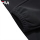 FILA Children's Clothing 2025 Winter New Boys' Middle-Large Children's Velvet Pants Dark Black-BK 150