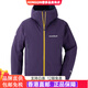 Mont bellmontbell solid color outdoor ski waterproof breathable breathable warm winter autumn spring ski jacket men's PU purple S