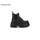 Alexander Wang Light Luxury Women's CARTER Ankle-length Platform Rain Boots Black 20 | 39 EU