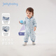 JELLYBABY full-month baby full-print romper long-sleeved jumpsuit baby pajamas