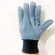 Woxuan thickened three-thread velvet labor protection gloves, one color spliced cotton valve mechanical casting, heat insulation and wear-resistant, 100 pairs, one color thickened three-thread gloves