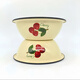 He Jiagong Russian enamel bowl Russian enamel kitchenware enamel basin small bowl old-fashioned enamel tableware kitchen small basin home white tropical fruit 800ml