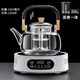 Qiaobolai rice wine boiler winter wine warmer scalding wine kettle warming wine kettle hot white artifact electric heating glass shochu kettle white black stove + braided bamboo integrated pot 1000ML