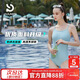 PULASSI slimming high-end swimsuit women's triangle one-piece professional racing 2025 hot model OCC fog gray blue L