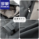 ROMON 90% goose down high-end men's removable hood down jacket winter waterproof and warm business jacket for young and middle-aged men with removable liner navy blue 3XL 190 165-175Jin Jin is equal to 0.5 kg
