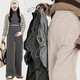 Maternity trousers, autumn and winter new outer wear pregnancy trousers, velvet and thickened glutinous rice high-waisted versatile wide-leg pants, oatmeal color and velvet style L (115-135Jin Jin equals 0.5 kg)