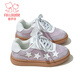 Fuluo Mi Girls' Shoes 26 Spring Trend Fashion Star Casual Shoes Children's Non-Slip Breathable Sports Shoes Feather Purple 30