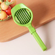 Yusenyi multifunctional red date slicer and corer, hawthorn mushroom, strawberry egg divider, dry date slicer and corer, red date slicer green
