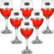 Yusen Yi Ke Rui classic red wine glass 6-pack household glass wine glass goblet juice glass wine glass GL3911/320ML 6-pack