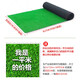 Renowned Jiuzhou simulated lawn bedding, artificial plastic, fake turf, artificial carpet, balcony outdoor fence, kindergarten decoration, green, 2 meters wide * 25 meters long, grass height 1.5cm