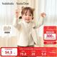 Balabala children's clothing children's vest reversible vest 2025 new autumn and winter clothing lamb velvet top clothes men's and women's baby clothes