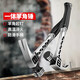 New type of claw hammer, hollow, shock-proof, one-piece hammer, strong magnetic nail hammer, pockmarked hammer for construction sites, hollow 13oz square head, curved tail, mini claw hammer