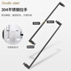Senlia Salle de douche personnalisée Frame étroite Cadre en une forme en forme de forme de verre humide et sécheuse Séparation Internet Salle de bain Célébrité de salle de bain Un double acier inoxydable amélioré + 4 roues 699/8 mm Verre trempée
