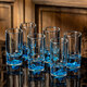 Tuojin imported quality Blue Mountain white wine glasses from Germany, 2 or 2 cups, light luxury wine divider set, one or two, crystal glass, upgraded and thickened, Blue Mountain two or two cups, 6 pieces