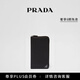 PRADA/Prada gift men's cow leather long wallet wallet black