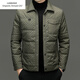 Emporio Armani EA7 Armani 2026 high quality men's winter lapel down jacket thickened warm workwear outdoor sports plaid 90 white duck black XL 180