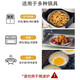 Rice tin foil air fryer household special paper tin foil tray oven baking barbecue round tin foil box aluminum foil baking pan 8 inches deeper 20 pieces 4.5-8L universal