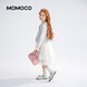 Mamie Maka (MOMOCO) 2026 children's clothing suit dress girls small fragrance sweet fashion suit skirt blue 105