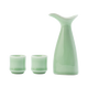 Yusenyi double-headed pot household wine divider sake pot antique wine set wine cup set white wine cup one cup double-headed pot plum green