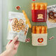 Fantasy sealing clip moisture-proof fresh-keeping clip kitchen seasoning sealing clip refrigerator magnetic bag clip baguette sealing clip orange 12 clips