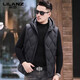 LILANZ high-end down jacket vest for men autumn and winter new fashion casual warm vest vest light jacket gray green 2XL 185 recommended 150-170 Jin Jin equals 0.5 kg
