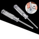 Crystal Screwdriver Transparent Environmentally Friendly Cross Slotted Small Screwdriver Electrical Accessories Tool Hot Selling 1 Cross Head