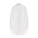 THOM BROWNE women's shirt breathable and comfortable cotton white daily commuting top casual white one size | IT-38