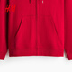 H&M men's and women's sweatshirts 2026 spring new couple casual sweatshirt cardigan zipper hoodie 1322498 red XL 180/116