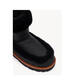 Chloe women's snow boots, warm, non-slip, soft sole, lightweight leather lining, embossed label, round toe, flat heel, winter, black 36