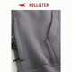 HOLLISTER Classic LOGO Warm Fleece Pullover Hooded Sweatshirt 26 Spring New Men's Clothing 322-6156 Gray XS (170/84A)