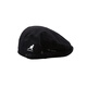 Kangol official spot retro newsboy hat female beret seaside travel forward hat painter black one size fits all 56-60cm) one size