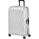 Samsonite C-LITE series new shell trolley suitcase boarding case ultra-light suitcase suitcase CS2 as a gift for relatives and friends, white 28 inches