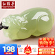 Red crisp hand Hetian jade Pixiu pendant for men and women, auspicious animal Pixiu white jade pendant, comes with certificate