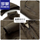 罗蒙（ROMON）三防户外羽绒服男士连帽冲锋衣秋冬新款石墨烯蓄热羽绒服 米色 M 170/