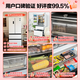 Rongsheng 526L French multi-door refrigerator dual purification dual system active sterilization large capacity household first-class energy efficiency air-cooled frost-free energy-saving BCD-526WD1MPA white national subsidy dual system dual cycle IDP active sterilization