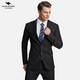 Manya kangaroo suit men's business formal suit men's suit outer version slim fit groomsman groom wedding casual business suit men's single suit 50 175/XL size suitable for 135-145 Jin Jin equals 0.5 kg