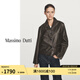 Massimo Dutti discount upgrade 2025 women's clothing cool and high-end retro motorcycle style genuine leather jacket 04735801 light green S (CN 170/88A)