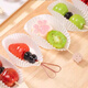Yusenyi mini candied haws paper holder household round cake holder paper cup muffin cup baking paper mat small size white about 1000 pieces simple and practical