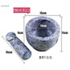Tuojin imported quality large raw stone mortar from Germany, garlic mortar, household garlic press, garlic mortar, bluestone grinder, large bowl-shaped 15 cm diameter stone mortar with lid