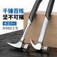 Claw hammer, hammer, multifunctional nail pulling tool for woodworking, hammer fitter, round head, small hammer, non-turning, 10oz (round head, corner), stainless steel handle