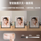 Makeup mirror with light LED smart make-up mirror, dressing table, rotatable make-up artist's special make-up mirror USB cable, white 32x30 plug-in use, free USB cable, the cable does not lead