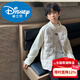 Disney Boys New Year Down Jacket Youth School Uniform Artifact Student Cotton Jacket Winter Thickened Padded Top Warm Junior High Cotton Jacket Style Navy Blue 160 cm