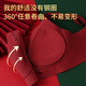 Tingmei Horse Year of the Zodiac Red Bra Gift Box Set Anti-sagging Small Breast Gathering Wedding Bridal Underwear 2772 Single Piece Gift Box L Recommended Weight 105-120 Jin Jin is equal to 0.5 kg
