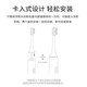Avode adapts to Xiaomi electric toothbrush heads T301/T302/T501/MES605/MES608 Mijia replacement brush heads 6 pieces clean white | T301/302/501
