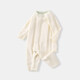 BORBOON B baby clothes jumpsuit 2026 spring new style baby boy knitted romper spring outing romper for women apricot rhombus 59cm