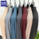 ROMON 100% wool pure wool sweater for men 2025 autumn and winter new warm men's knitted sweater men's sweater medium gray 2XL 180 (recommended weight 145-160Jin Jin equals 0.5 kg)