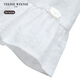 Teenie Weenie Kids 26 years new style girls cotton lady lace lapel long-sleeved shirt off-white 150 cm