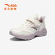 ANTA (ANTA) Children's Linfeng Running Shoes Girls' Sports Shoes 26 Spring Densified Mesh Velcro Lightweight Breathable Student Ivory White-1 28