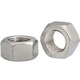 Xu ordered 304 stainless steel fine-thread counter-thread nut, left-hand/left-thread nut counter-thread M10M12M14M16* M8*1 fine-thread counter-thread (10 pieces)